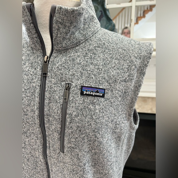 Patagonia Heather Gray Zip Vest - Picture 3 of 7
